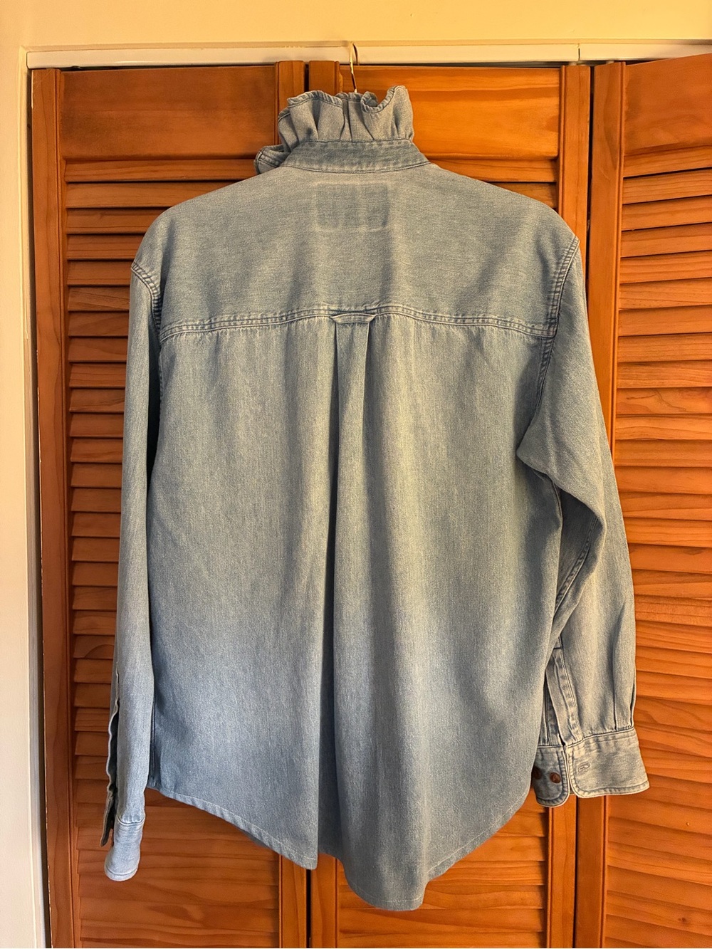 Light Blue Denim Button-Up Ralph Lauren - Picture 7 of 8